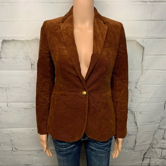 J. Crew Jackets & Blazers - J. Crew Black Label Campbell Corduroy Blazer